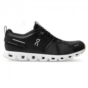 Black On Cloud 5 Terry Men's Sneakers | USA_ON9114