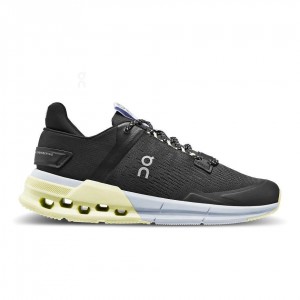 Black On Cloudnova Flux Women's Sneakers | USA_ON8674