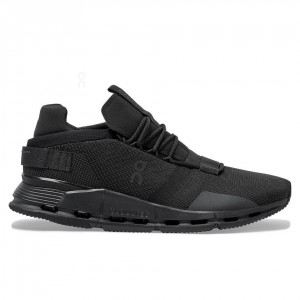 Black On Cloudnova Men's Sneakers | USA_ON1187