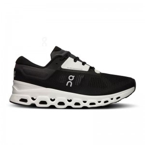 Black On Cloudstratus 3 Men's Road Running Shoes | USA_ON8245