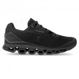 Black On Cloudstratus Women's Road Running Shoes | USA_ON8206