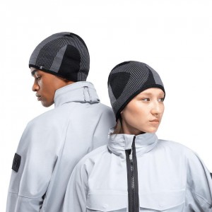 Black On Explorer Merino Men's Beanie | USA_ON8364