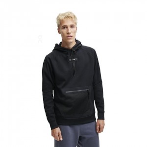 Black On Men's Hoodie | USA_ON8653