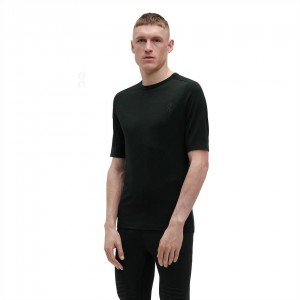 Black On Merino-T Men's T-shirts | USA_ON8460