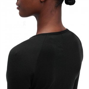 Black On Merino-T Women's T-shirts | USA_ON9037