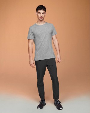 Black On Movement Men's Pants | USA_ON8171