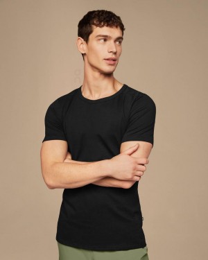 Black On On-T Men's T-shirts | USA_ON8419