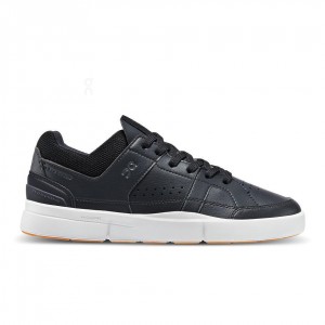 Black On THE ROGER Clubhouse Women's Sneakers | USA_ON8339