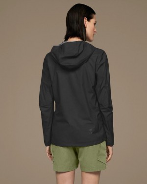 Black On Waterproof Anorak Women's Jackets | USA_ON1177