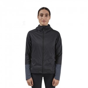 Black / Blue On Insulator Women's Jackets | USA_ON8613