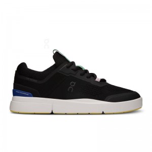 Black / Blue On THE ROGER Spin Women's Sneakers | USA_ON8683