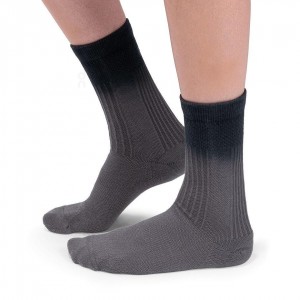 Black / Grey On All-Day Men's Socks | USA_ON8307