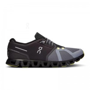 Black / Grey On Cloud 5 Men's Sneakers | USA_ON8956