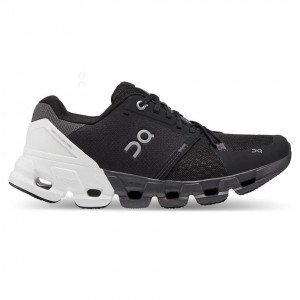 Black / White On Cloudflyer 4 Wide Women's Road Running Shoes | USA_ON9143