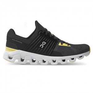 Black / Yellow On Cloudswift Men's Road Running Shoes | USA_ON8039