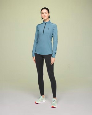 Blue On Climate Women's T-shirts | USA_ON8382