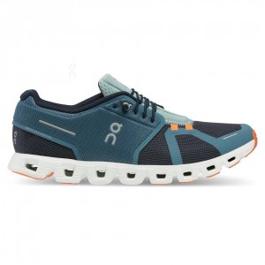 Blue On Cloud 5 Push Men's Sneakers | USA_ON8881