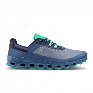 Blue On Cloudvista Waterproof Men's Trail Running Shoes | USA_ON8020