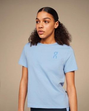 Blue On Graphic-T Women's T-shirts | USA_ON8997