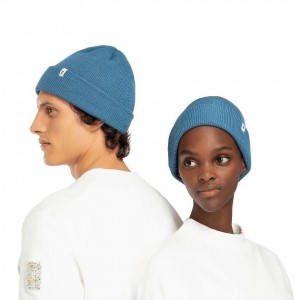 Blue On Merino Men's Beanie | USA_ON8441