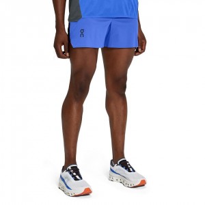 Blue / Black On 5" Lightweight Men's Shorts | USA_ON8185