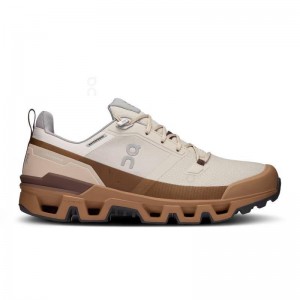 Brown On Cloudwander Waterproof Men's Hiking Shoes | USA_ON8341
