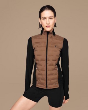 Brown / Black On Climate Women's Jackets | USA_ON8106