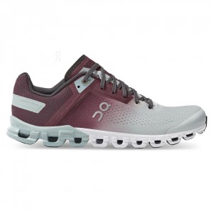 Burgundy On Cloudflow Women's Road Running Shoes | USA_ON8847