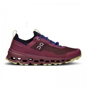 Burgundy On Cloudultra 2 Women's Trail Running Shoes | USA_ON8108