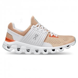 Gold On Cloudswift Women's Road Running Shoes | USA_ON8712