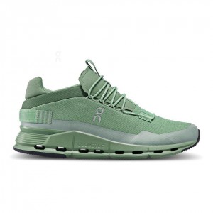 Green On Cloudnova Sensa Men's Sneakers | USA_ON8787