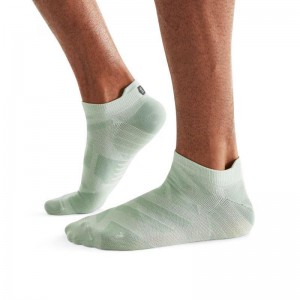 Green On Performance Low Men's Socks | USA_ON9162