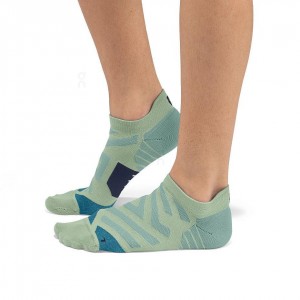 Green On Performance Low Men's Socks | USA_ON8391