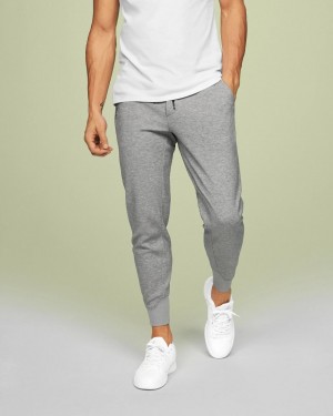 Grey On Sweat Men's Pants | USA_ON8251
