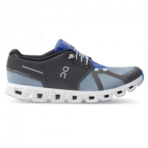 Grey / Blue On Cloud 5 Push Men's Sneakers | USA_ON8597