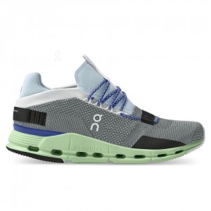 Grey / Green On Cloudnova Men's Sneakers | USA_ON8943