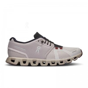 Grey / Red / Black On Cloud 5 Women's Sneakers | USA_ON9026