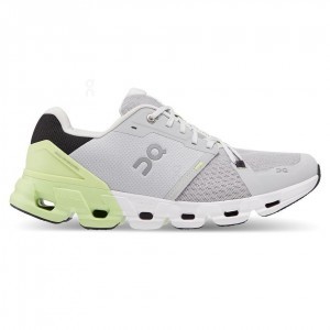 Grey / Yellow On Cloudflyer 4 Men's Road Running Shoes | USA_ON8109