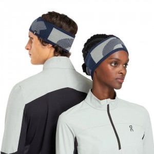 Navy On Explorer Merino Men's Headband | USA_ON8041