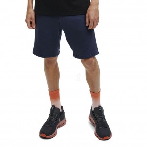 Navy On Sweat Men's Shorts | USA_ON8636