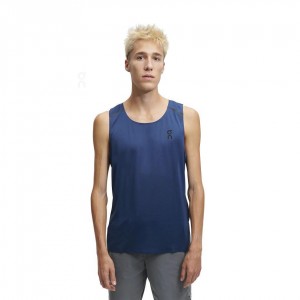 Navy On Tank-T Men's Tank | USA_ON9040