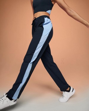 Navy On Track Women's Pants | USA_ON8516