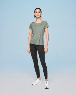 Olive On Performance-T Women's T-shirts | USA_ON9018