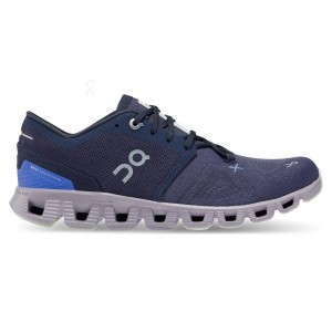 Purple On Cloud X 3 Women's Road Running Shoes | USA_ON8861
