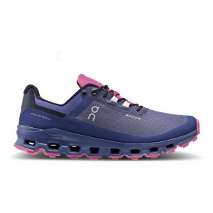 Purple On Cloudvista Waterproof Women's Trail Running Shoes | USA_ON8180