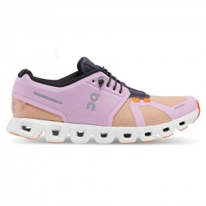Purple / Orange On Cloud 5 Push Women's Sneakers | USA_ON8398