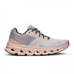Rose / Grey On Cloudrunner Women's Road Running Shoes | USA_ON8376