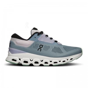 Turquoise On Cloudstratus 3 Women's Road Running Shoes | USA_ON8971