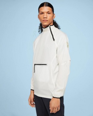 White On Active Men's Jackets | USA_ON9064