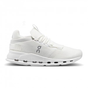 White On Cloudnova Women's Sneakers | USA_ON8235